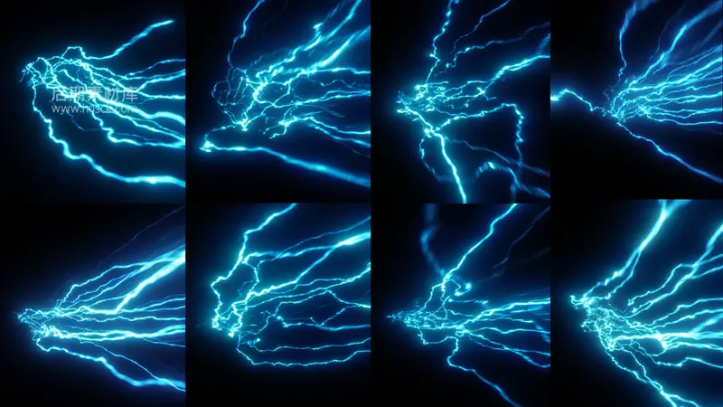 图片[4]-262个闪电超能力魔术科幻特效合成素材Electric Pack免费下载