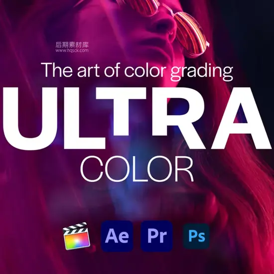 电视电影人物婚礼暖色黑白LUT预设 Ultra Color | LUTs pack for Any Software-后期素材库