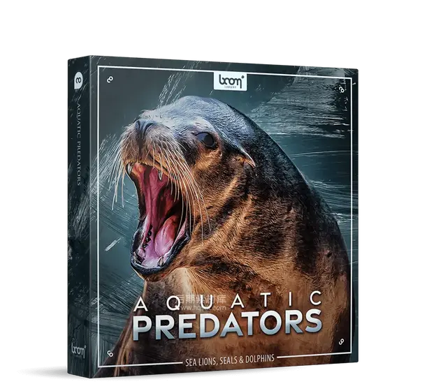 海狮海豹海象海豚叫声音效 Boom Library - Aquatic Predators-后期素材库