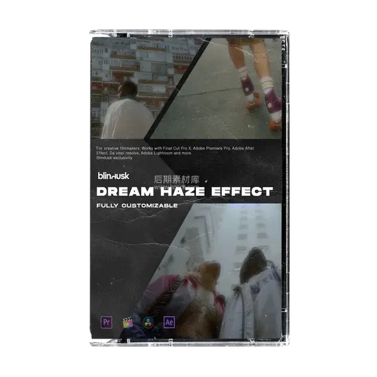 复古视频大量模糊噪点PR/FCPX/达芬奇预设 Blindusk – Dream Haze Effect-后期素材库