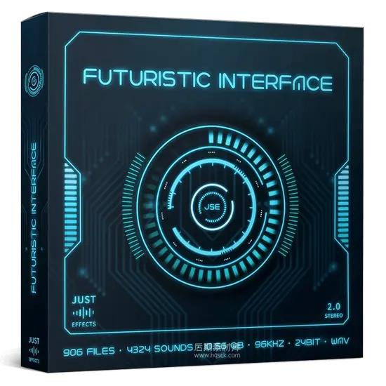 未来科幻高科技HUD控制室界面互动报警音效包 Just Sound Effects - Futuristic Interface-后期素材库