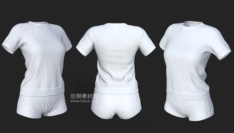 图片[2]-【daz3d模型】10种颜色日式体操服模型 dForce SU Gymnastics Clothes for Genesis 8, 8.1, and 9-后期素材库