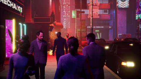 【Unreal课程】在虚幻引擎5中打造赛博朋克街道 Udemy – Create a Cyberpunk Street in Unreal Engine 5-后期素材库