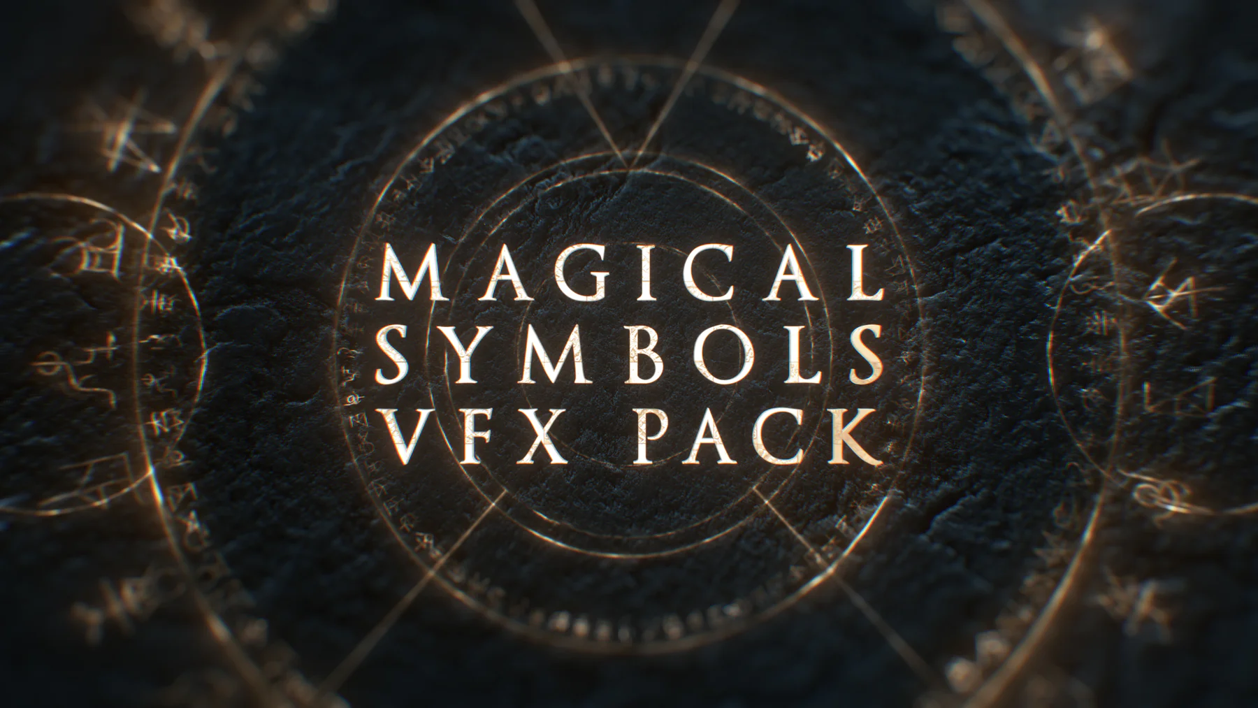 80个奇异博士魔法盾火花神秘符文特效素材 Triune Digital – Magical Symbols VFX Pack-后期素材库