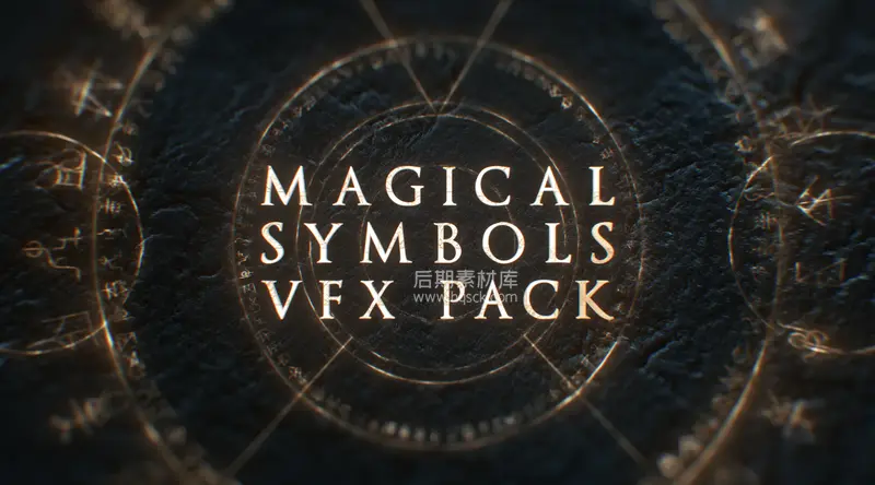 图片[1]-80个奇异博士魔法盾火花神秘符文特效素材 Triune Digital – Magical Symbols VFX Pack-后期素材库