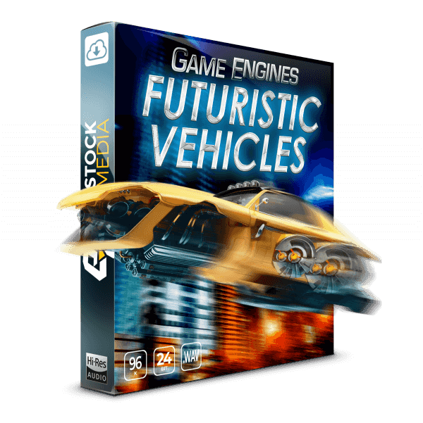 800多种未来科幻汽车飞船能量引擎音效 Epic Stock Media Futuristic Vehicles and Engines Sound Kit-后期素材库