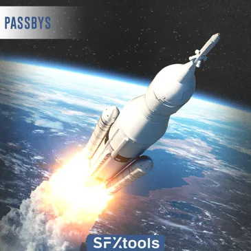 111个飞机火箭飞过嗖嗖过渡转场音效 SFXtools Passbys-后期素材库