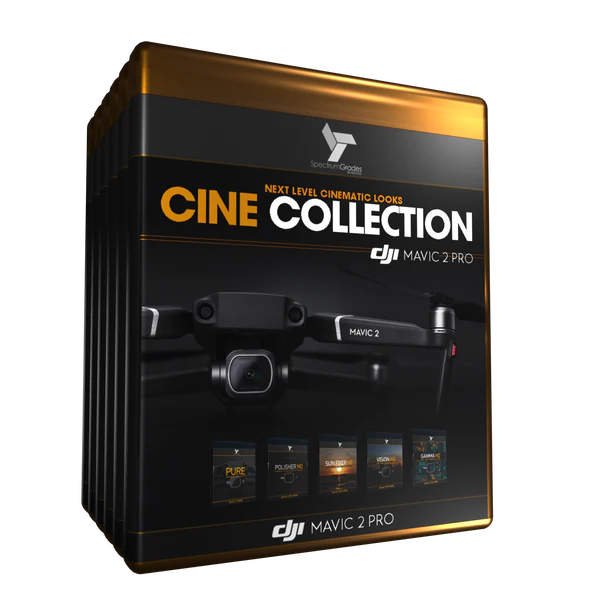 【LUT预设】大疆Mavic 2 Pro高级电影风格色彩LUT预设 Cine Collection DJI Mavic 2 Pro LUTs & Tools Pack-后期素材库