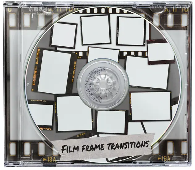 图片[1]-【AE/PR模板】电影胶片帧打孔边框转场过渡转场 Bryan Delimata Film Frame Transitions-后期素材库