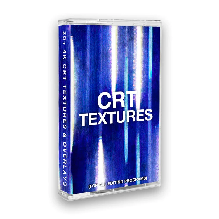 复古CRT显像管故障视频纹理叠加素材 Tiny Tapes – CRT TEXTURES-后期素材库
