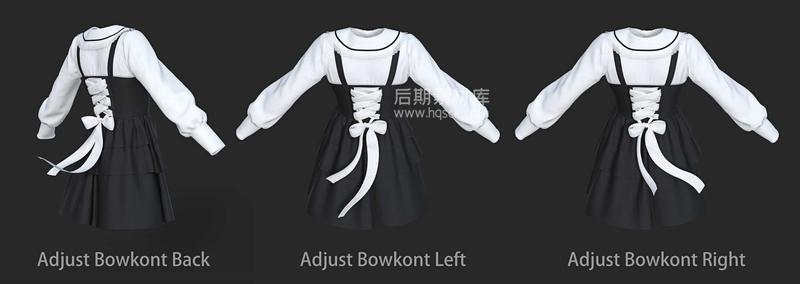 图片[5]-daz3d模型-可爱连衣裙 dForce SU Cute Dress for Genesis 8, 8.1, and 9-后期素材库