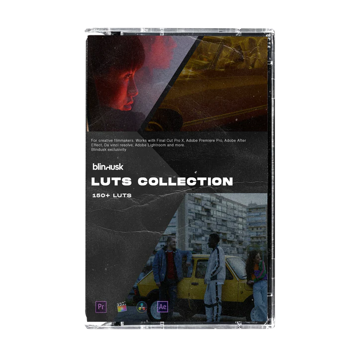【LUT预设】150多个复古电影城市vlog调色预设 Blindusk – LUTs COLLECTION-后期素材库