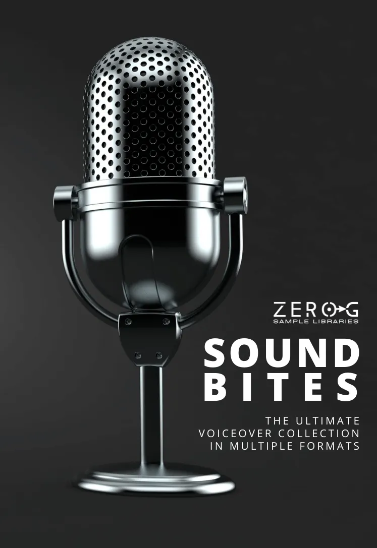 982个终极画外音音效包 Zero-G Sound Bites-后期素材库