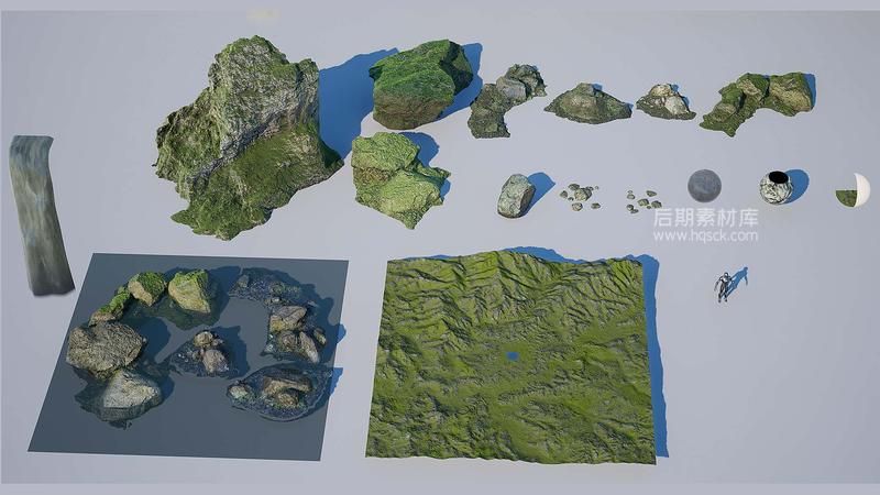 图片[5]-UE环境 – 热带雨林环境包 Unreal Engine – Rain Forest Pack-后期素材库