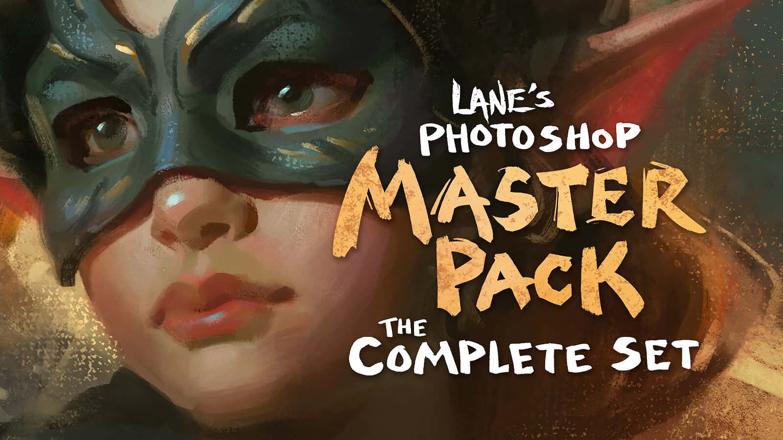 艺术插图绘画水彩油画笔刷包 Lane’s Photoshop Master Pack-后期素材库