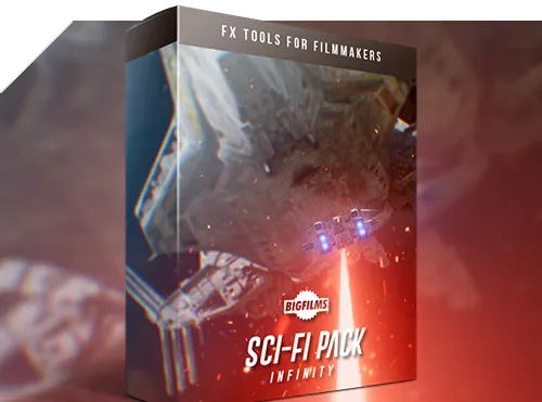 科幻电影太空战斗飞船机甲HUD环境素材 BIGFILMS – SCI-FI Infinity Pack-后期素材库