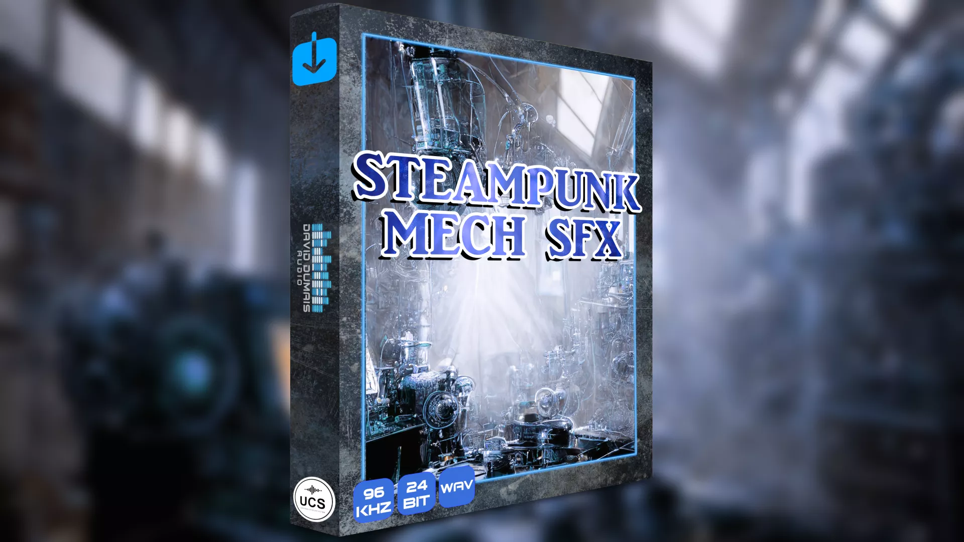 1000多种蒸汽朋克机械钟表齿轮音效包 Steampunk Mech SFX-后期素材库